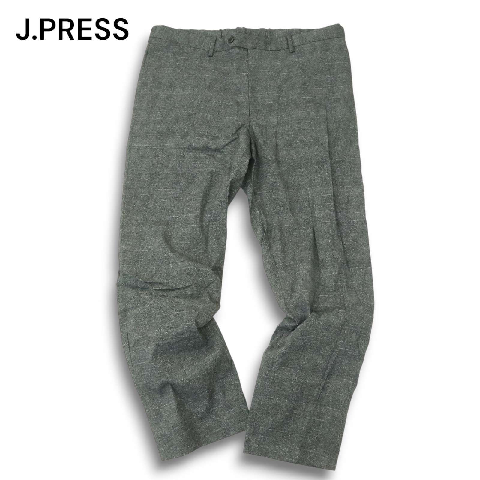 J.PRESS ジェイプレス 春夏 ストレッチ☆ テーパード スラックス