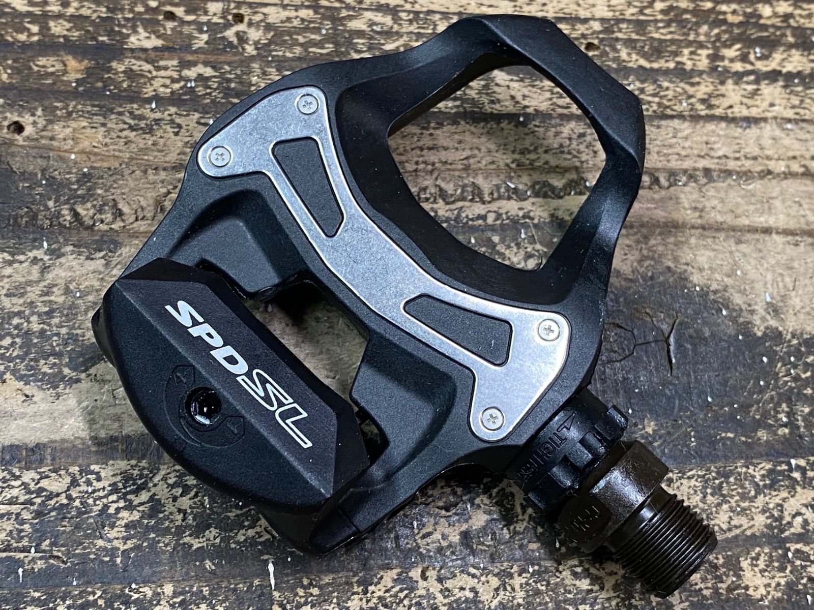 シマノ (SHIMANO) ペダル (SPD-SL) PD-R550-L ロード ブラック EPDR550L