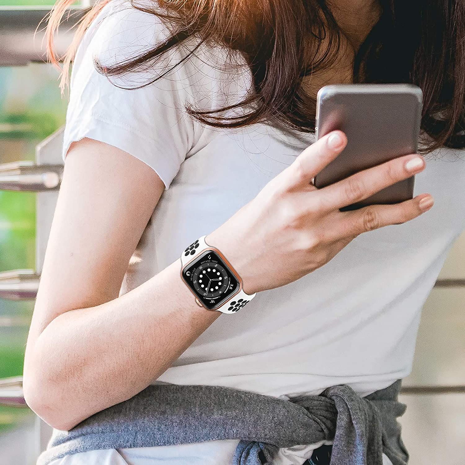 Apple Watch スポーツバンド 時計ベルト 交換ベルト アップルウォッチ
