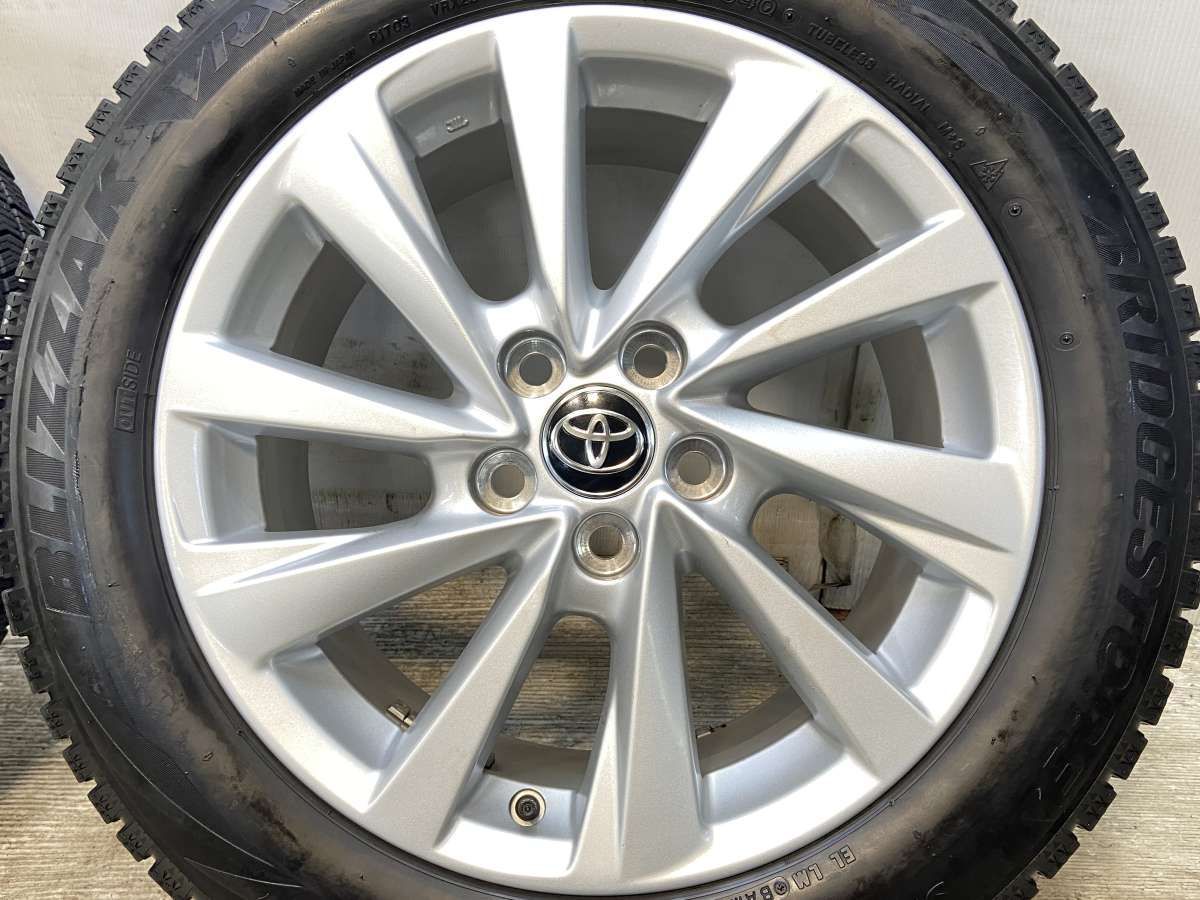 215/55R17 nブリヂストン ブリザック VRX2 nトヨタ純正 n17x7.5 45