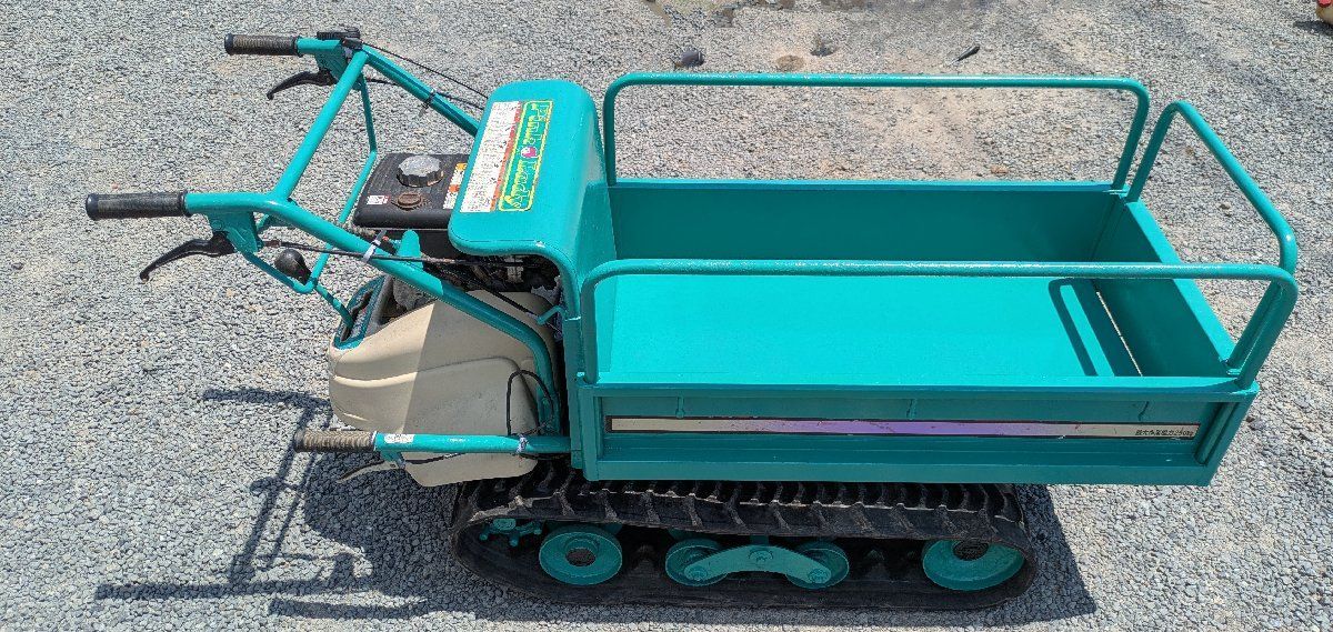 鹿児島発 築水キャニコムガソリンエンジンクローラー運搬車BP412