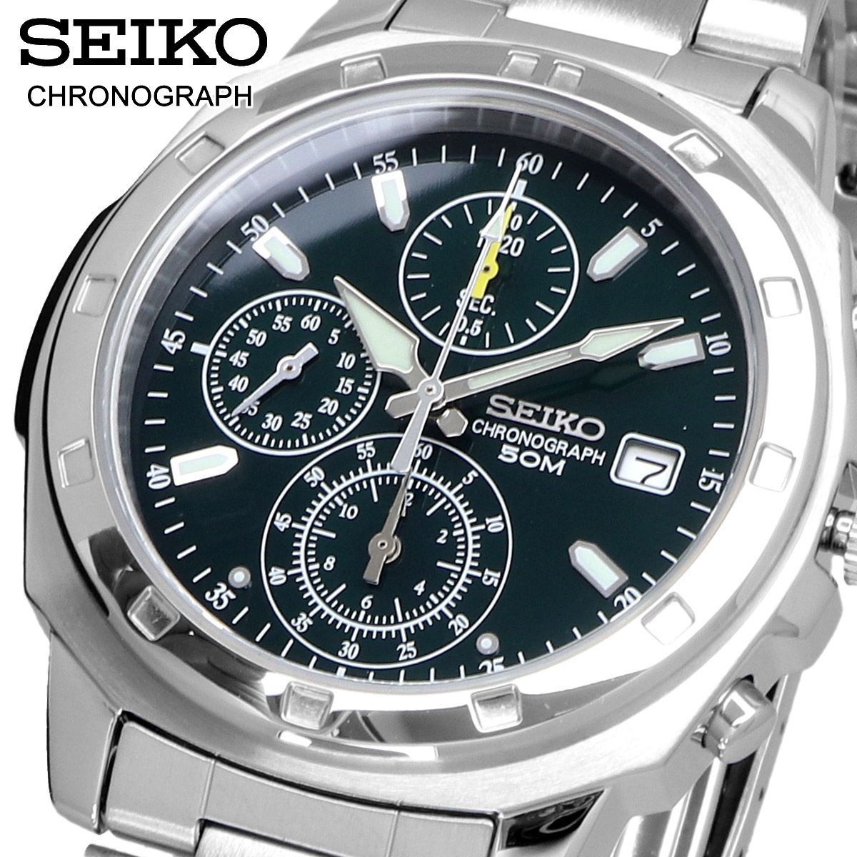 新品 未使用 時計 SEIKO 腕時計 セイコー 国内正規 クォーツ 1/20秒 