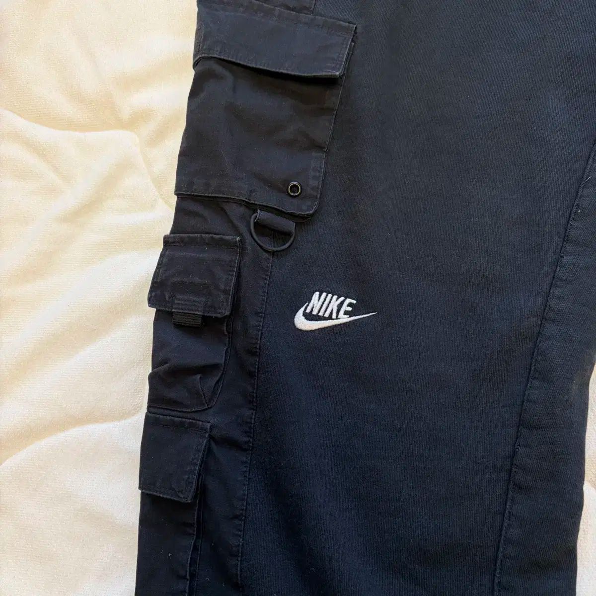  S NIKE PEACEMINUSONE ワイド パンツ ブラック ジョガーパンツ スウェットパンツ パンツ