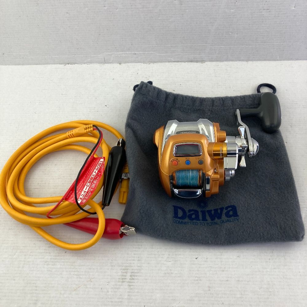 03w14491/【通電確認済】【通電確認済】Daiwa ダイワ SEABORG シーボーグ 150S 電動リール 釣り具 DAIWA コード付 MAG MAX 日本製 箱なし