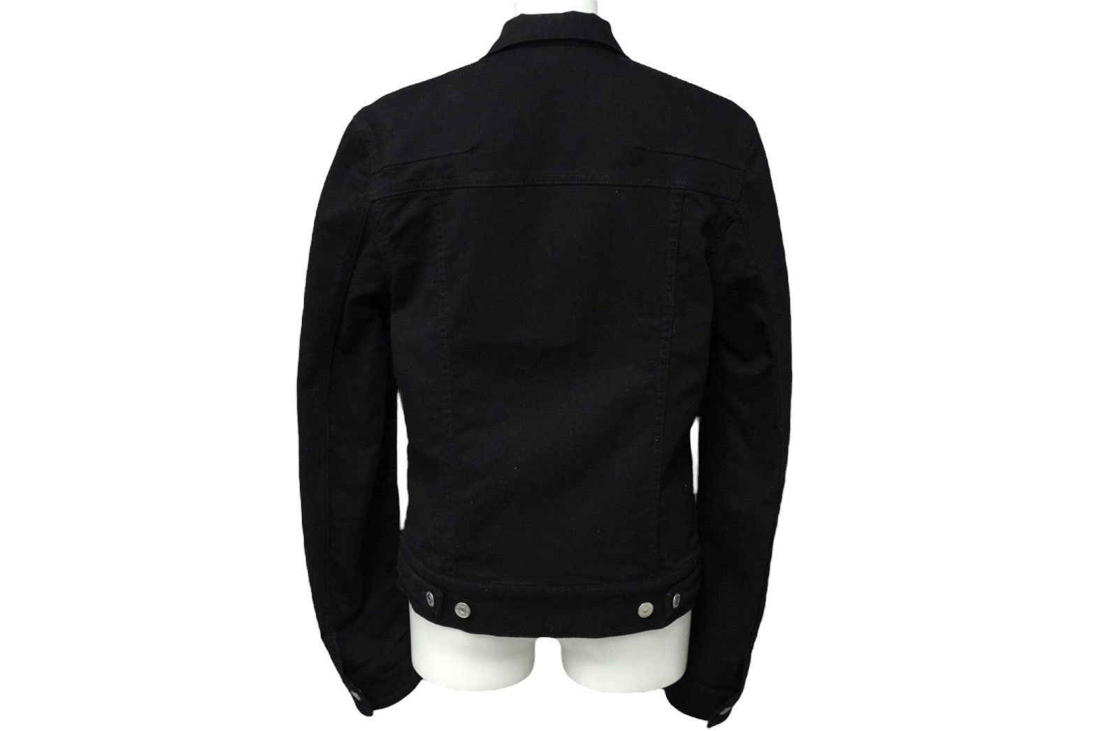Dior ダークグレー デニムジャケット　美品 DIOR HOMME - Dior HOMME デストロイ ダメージ加工 デニム