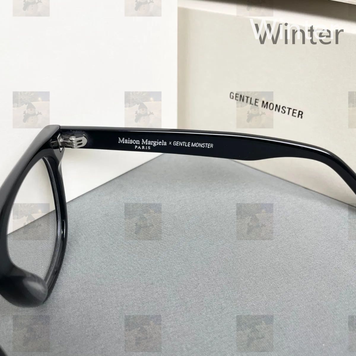 新品未使用 ジェントルモンスター GENTLE MONSTER Maison Margiela MM010 01 サングラス 透明 メガネ 男女兼用  - メルカリ