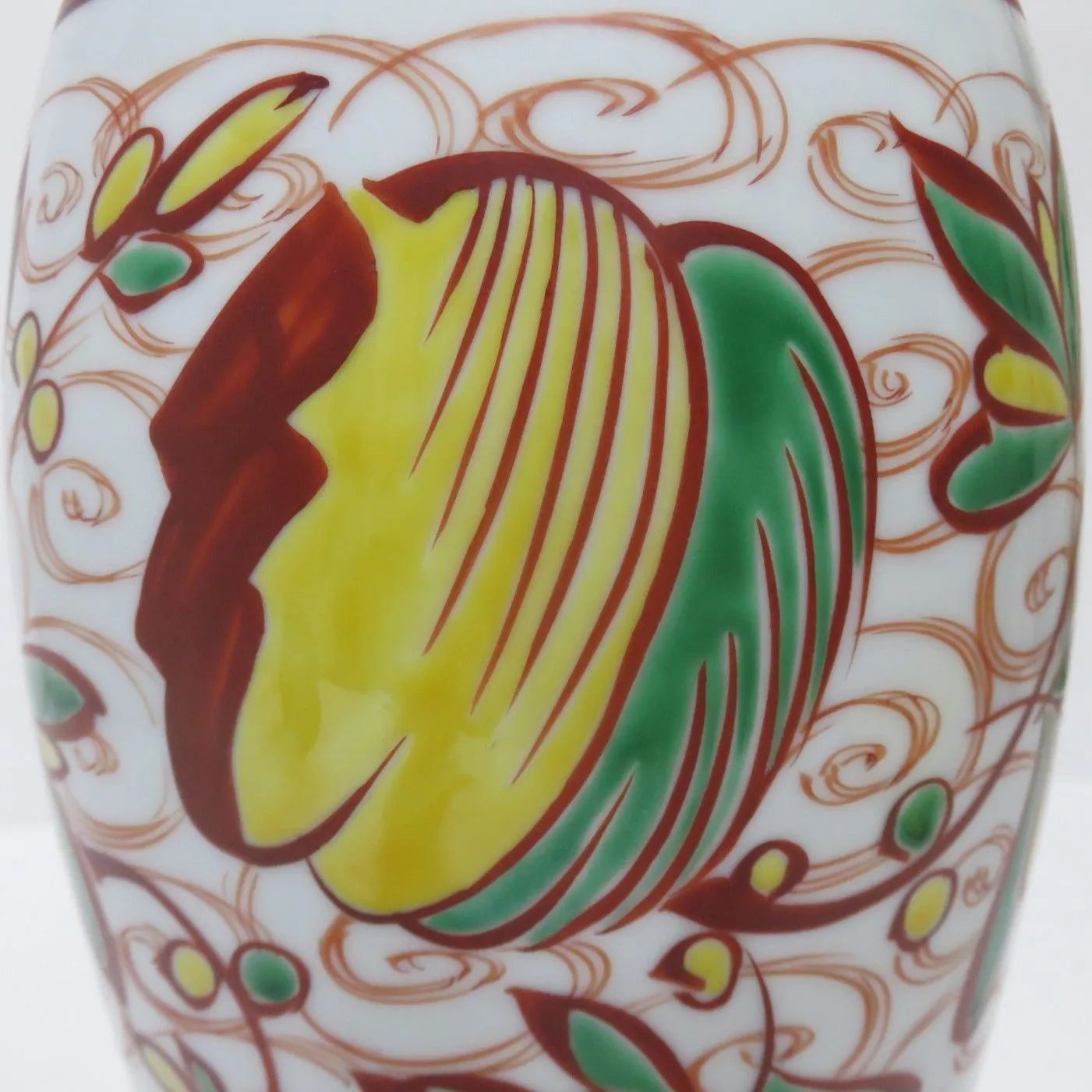 竹泉　色絵紅毛図花瓶 茶道具さくら🌸 紅毛図 花瓶 三浦竹泉 - メルカリ