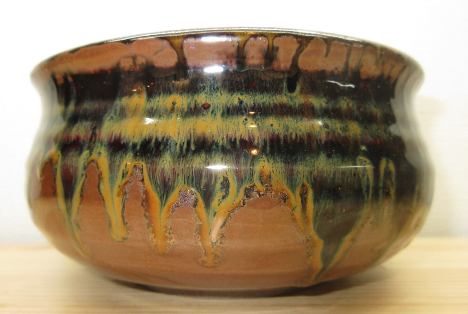 逢絢亭 茶道具 建水 高取焼 １２代 高取八仙 共箱入り