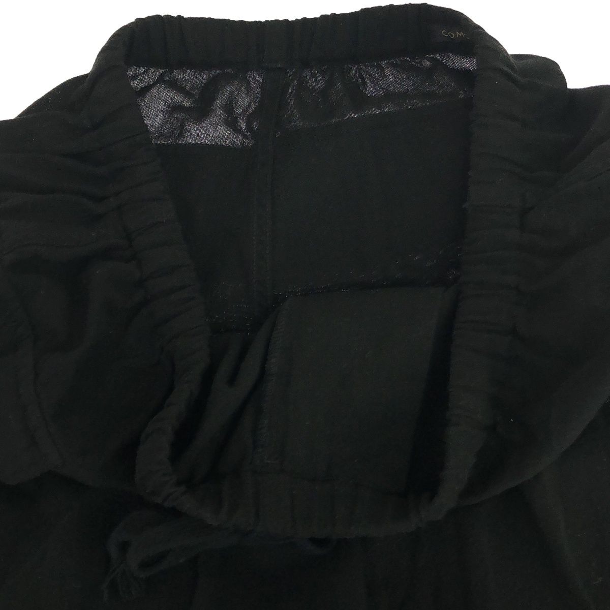COMOLI コモリ 23SS 空紡オックスカーゴパンツ X01-03027 ブラック 2 