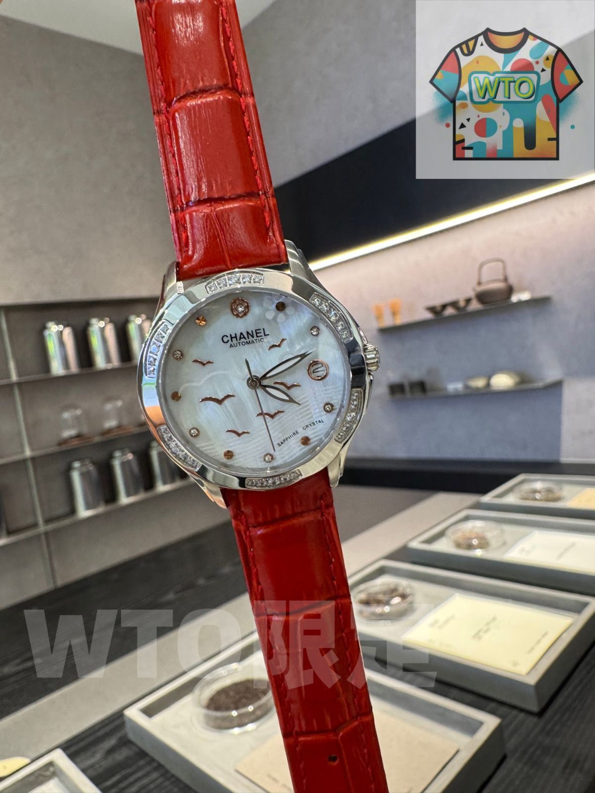 今日 CHANEL シャネル ゴールド - セラミック レディースウォッチ-WTO輸入2