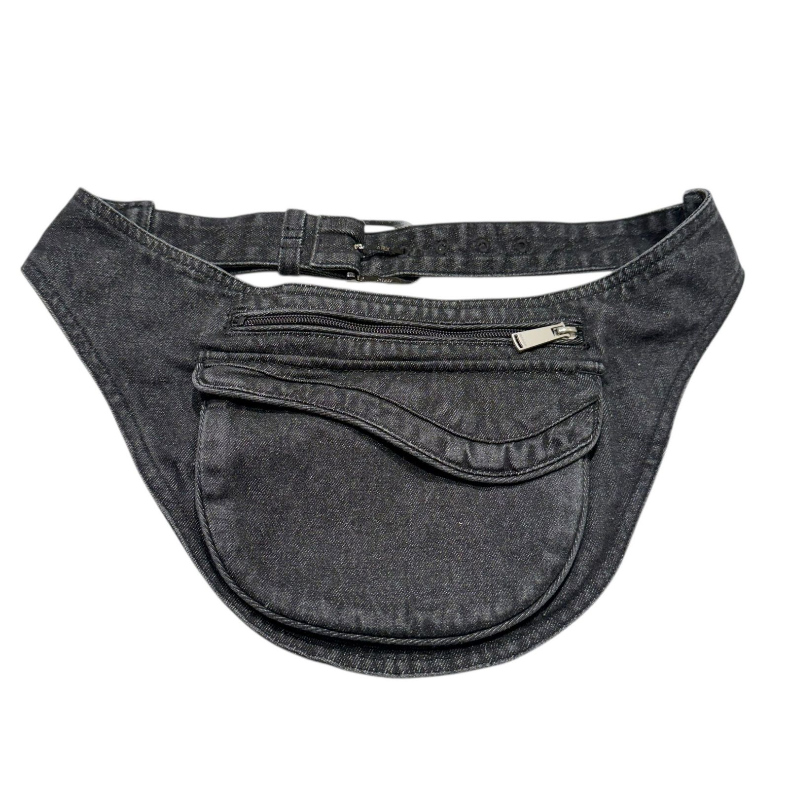パラノイド バック PARANOID (パラノイド) ⑤ Washed Denim Waist Bag ユニセックス