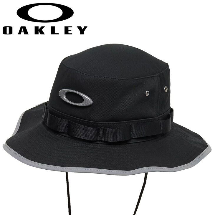 オークリー ハット 帽子 メンズ レディース OAKLEY ブーニーハット あご紐付き スポーツ メンズ帽子 レディース帽子  /FOS901502