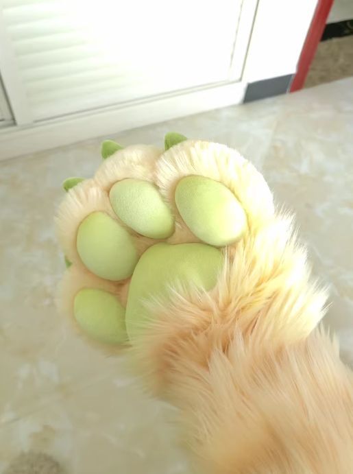 ファースーツ 着ぐるみセット NO.106 緑 黄色 ケモノ ファースーツ 全頭ヘッド ぬいぐるみ コスプレ コスチューム kigurumi