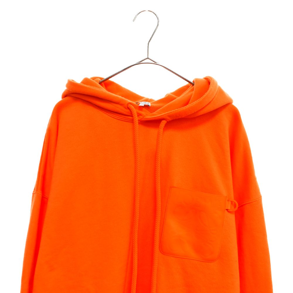 LOEWE (ロエベ) 22SS アナグラムレザーパッチプルオーバーパーカー