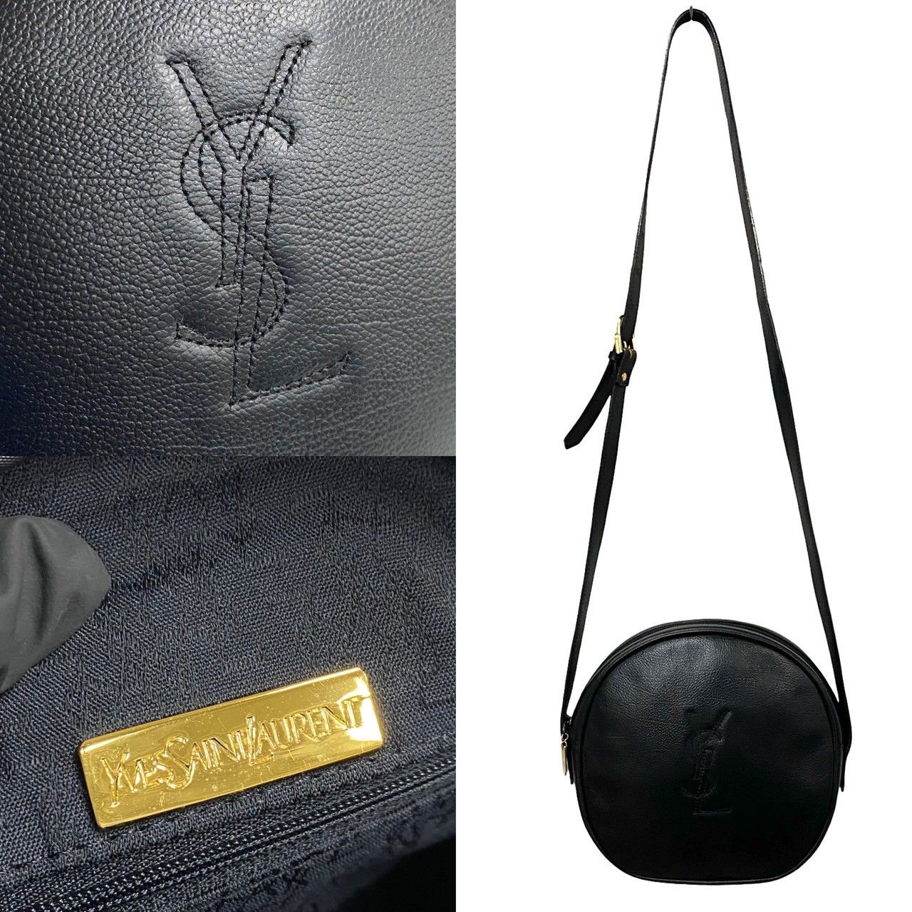 極 美品 YVES SAINT LAURENT イヴ サンローラン ヴィンテージ