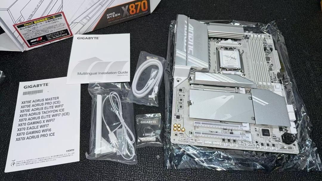 GIGABYTE X870 AORUSElite WIFI7 ICEマザーボード||728098