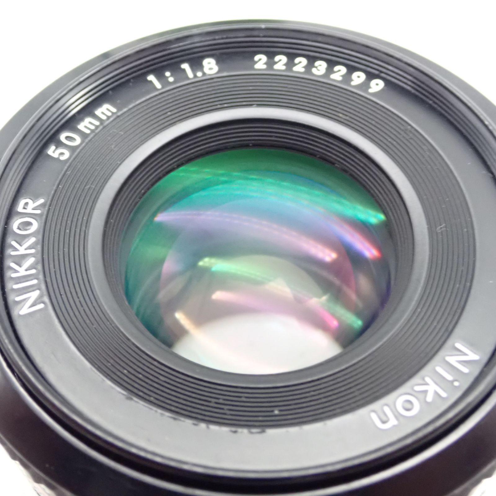 【D刻印】☆希少☆ Nikkor Ai-S 50mm F1.8 パンケーキ 美品】Nikon Ai-s NIKKOR 50mm F1.8 パンケーキ nikon ai-s nikkor 50mm