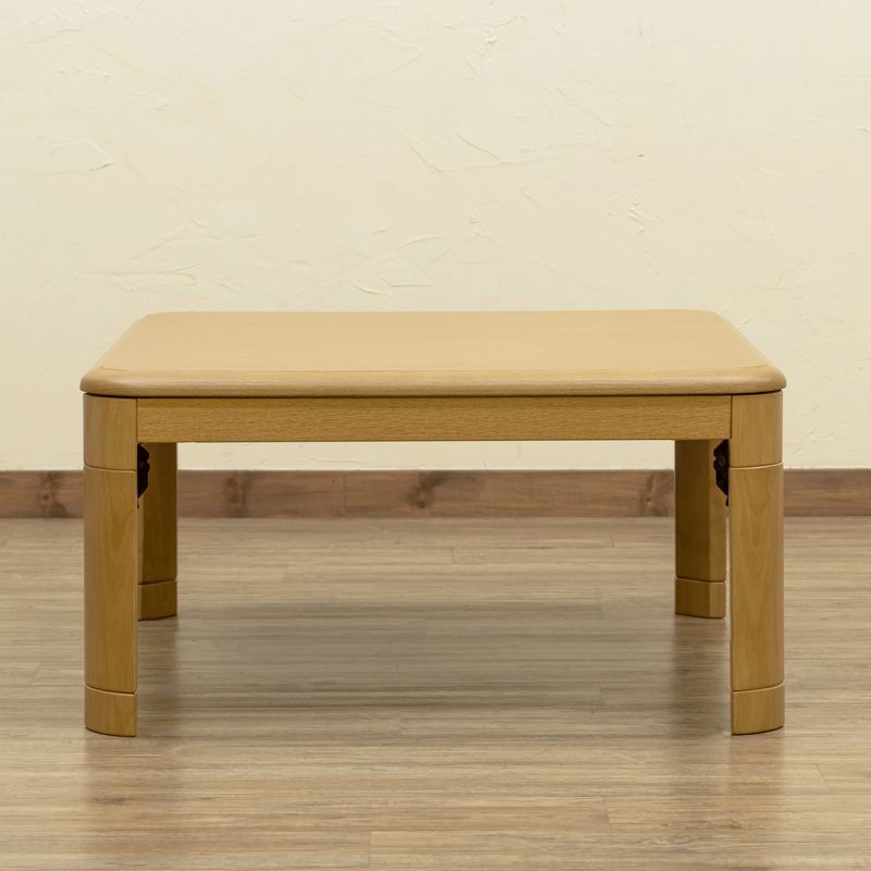 コタツ 継脚式 80×80 正方形 NA ナチュラル 300W石英管ヒーター新品 楽天市場】折脚コタツ 継脚式80x80 正方形 80cm幅 こたつ家具調
