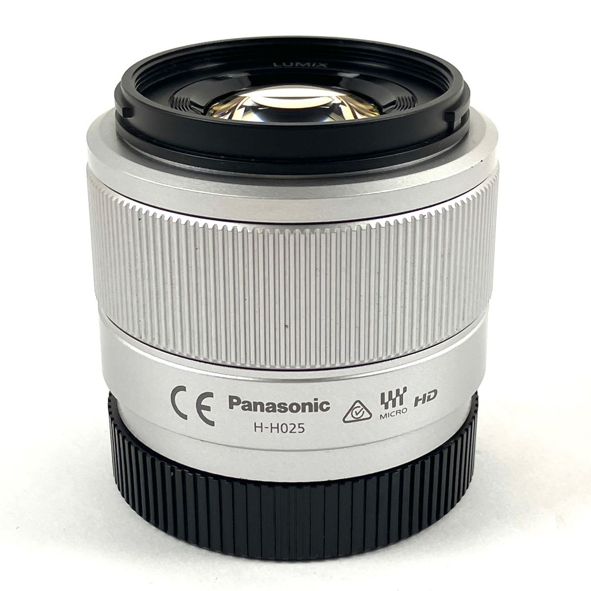 LUMIXレンズ G 25mm / F1.7（H-H025S）シルバー 美品
