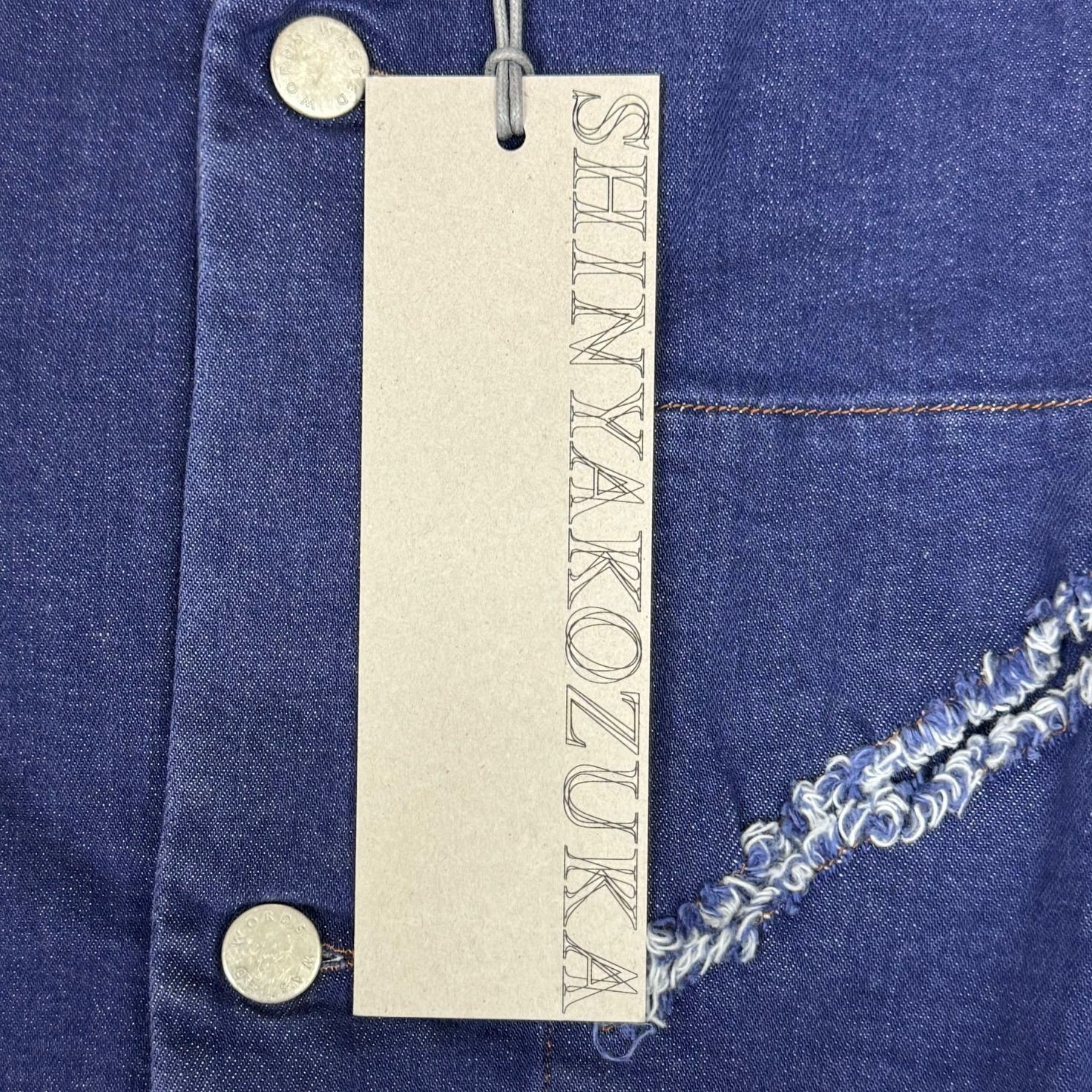 新品 SHINYAKOZUKA 23SS BRECHED A SLIT ブリーチ シャツ ジャケット 