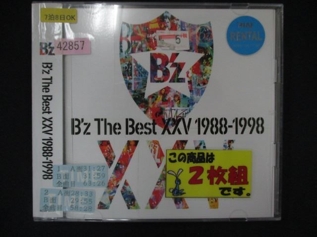 1448∴レンタル版CD B'z The Best XXV 1988-1998/B'z 42857 1448∴レンタル版CD B'z The Best XXV 1988-1998/B'z 42857