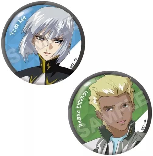 イザーク・ジュール 缶バッジ 中古】バッジ・ビンズ イザーク・ジュール＆ディアッカ・エルスマン