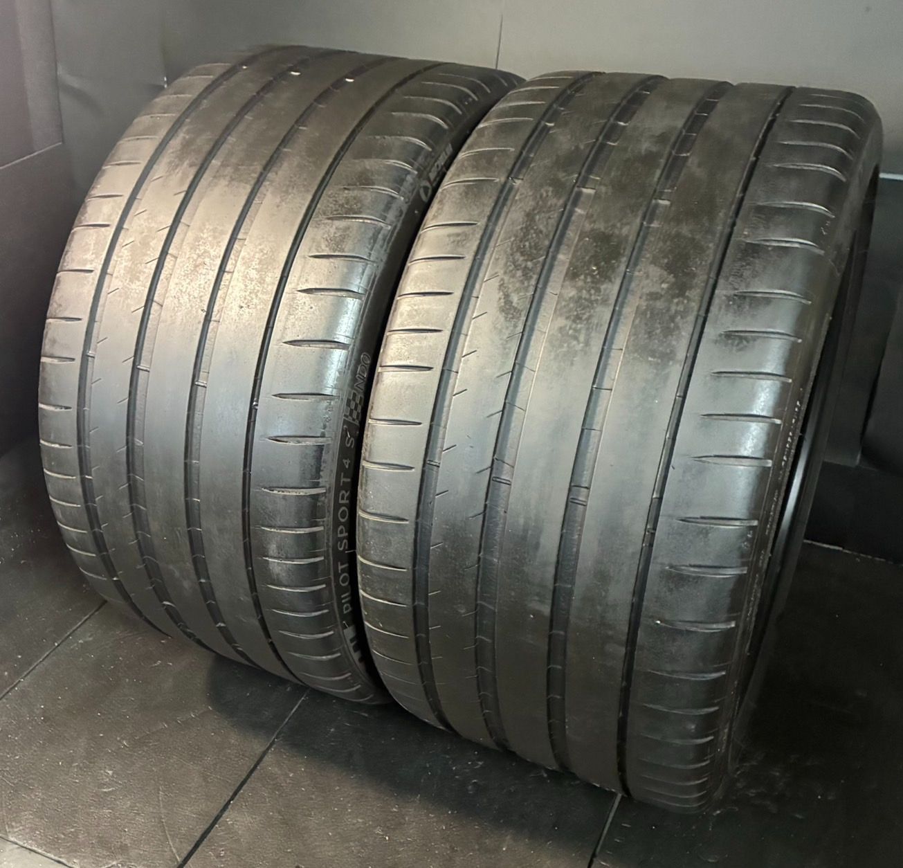 2020年製 約7.5分山 ミシュラン MICHELIN パイロットスポーツ PILOTSPORT 4S ND0 315 30R21 2本 h_322