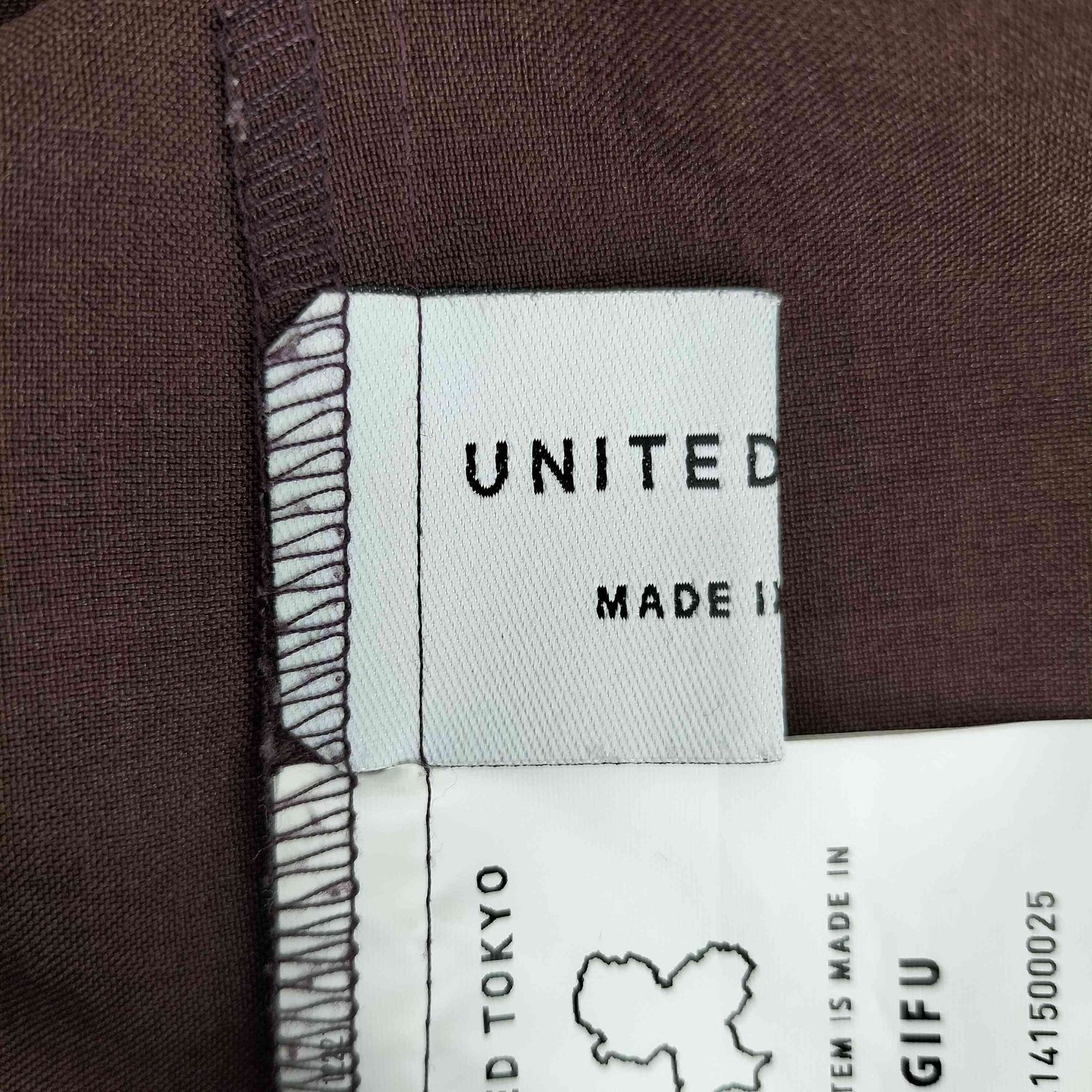 ユナイテッドトウキョウ UNITED TOKYO 21aw フレアヨーク