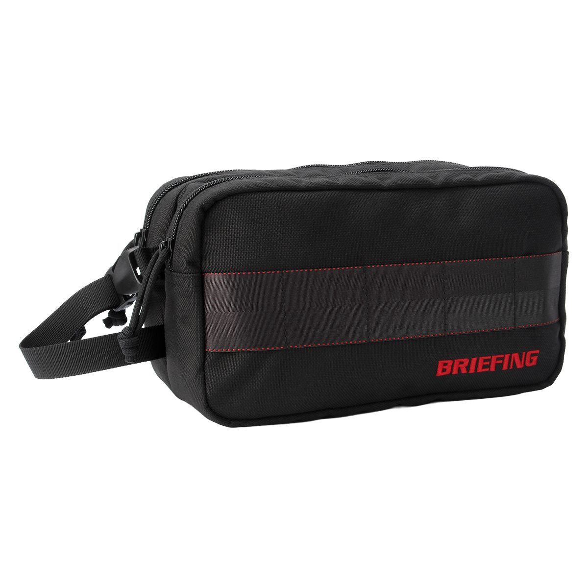 ラウンドポーチ ダブルジップポーチ