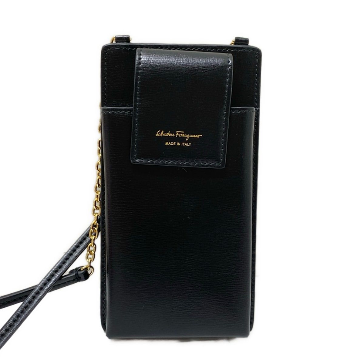 スマートフォンショルダーケース|リボン レザー