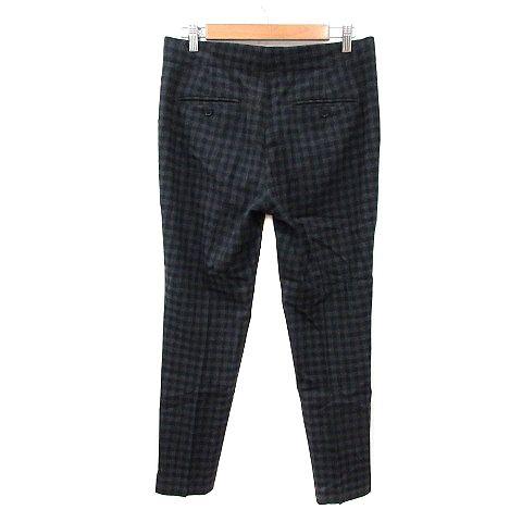 大特価放出！ Theory セオリー テーパードパンツ ウール チェック スラックス パンツ