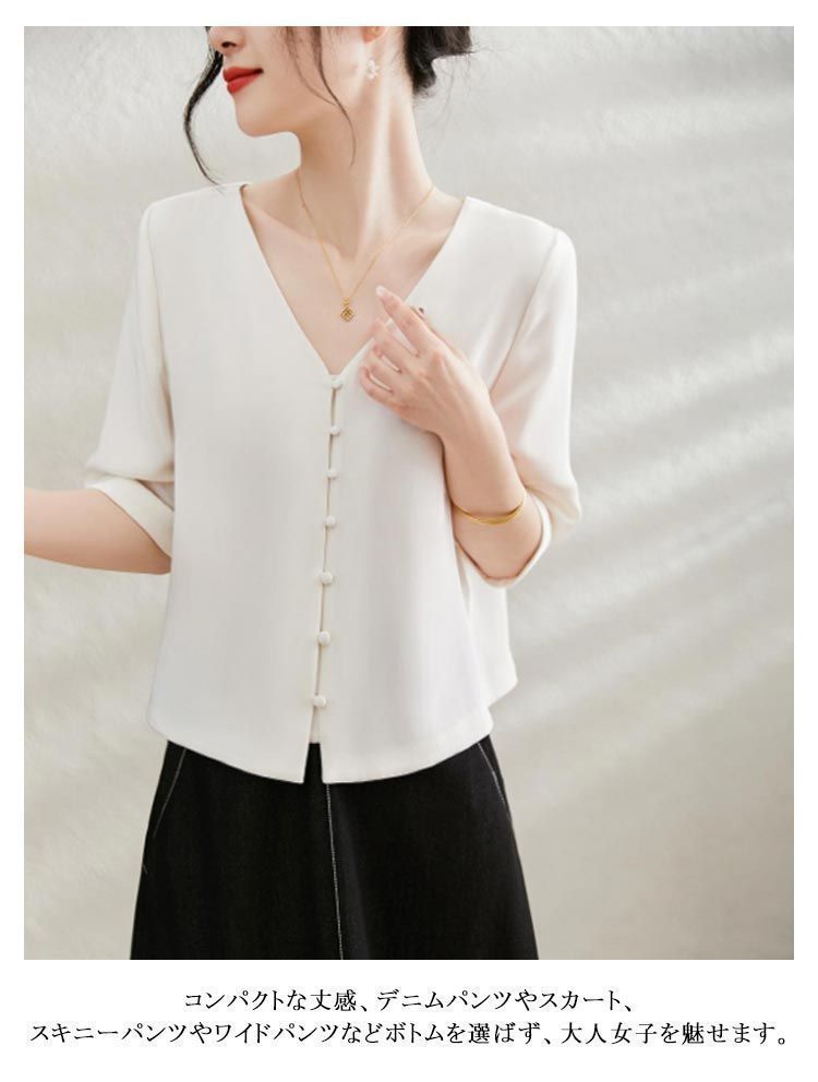 シャツブラウス