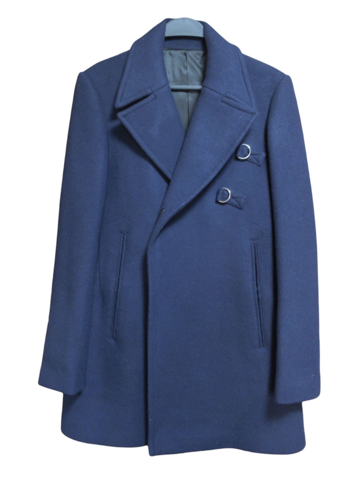 KRISVANASSCHE クリスヴァンアッシュ ピーコート Pコート 毛 46 送料