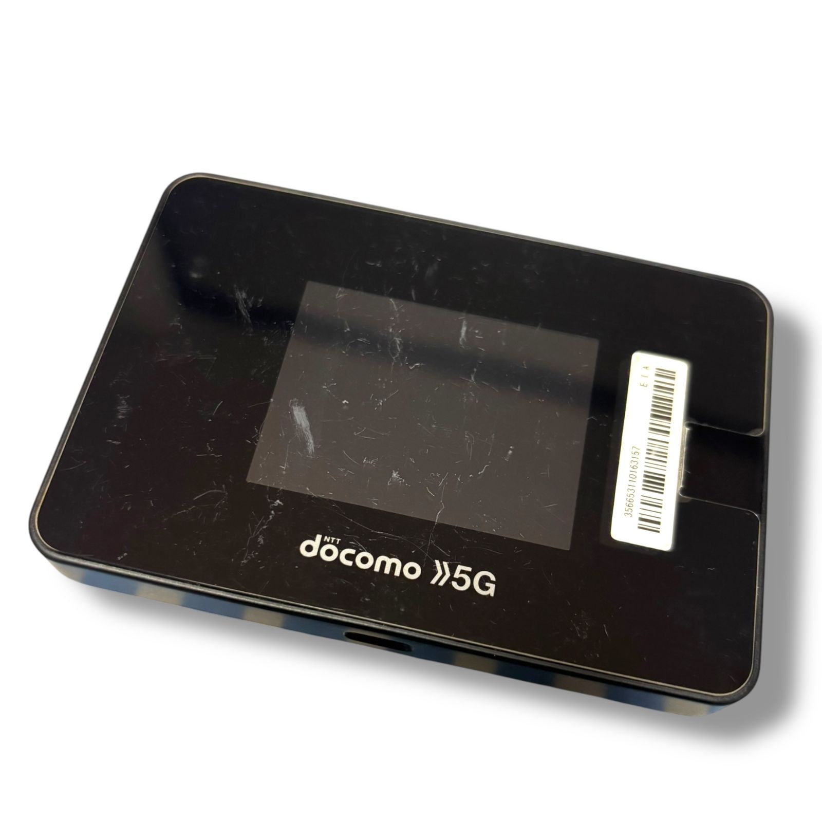 管理番号2979 docomo Wi-Fi STATION SH-52B 黒 約74 H ×約108 W ×約15.7 D mm