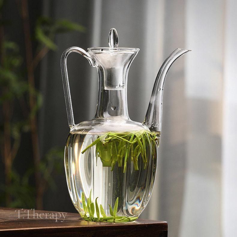 耐熱ガラス 水差し硝子 水注 ピッチャー 宋 酒壺 茶壺 SKLAD-KIRPICHA_RU