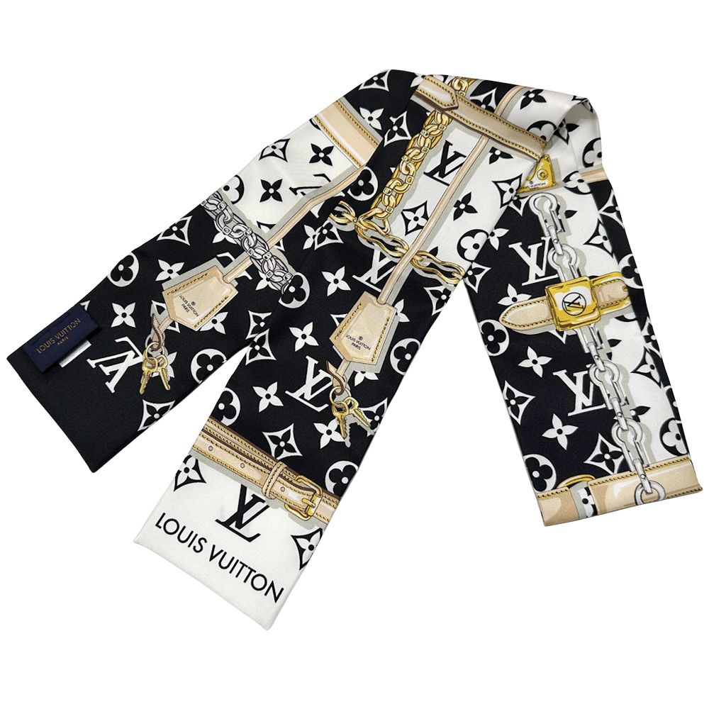 Louis Vuitton スカーフ ホワイト モノグラム ホワイト（白）系 Louis Vuitton MONOGRAM(ルイヴィトン