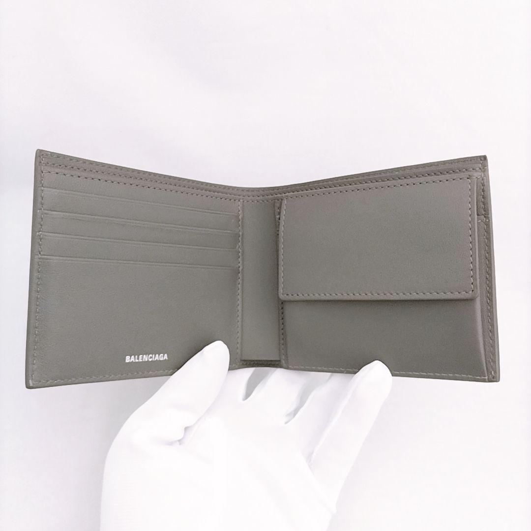 新品未使用】BALENCIAGA 2つ折り財布 小銭入れ付 バレンシアガ  