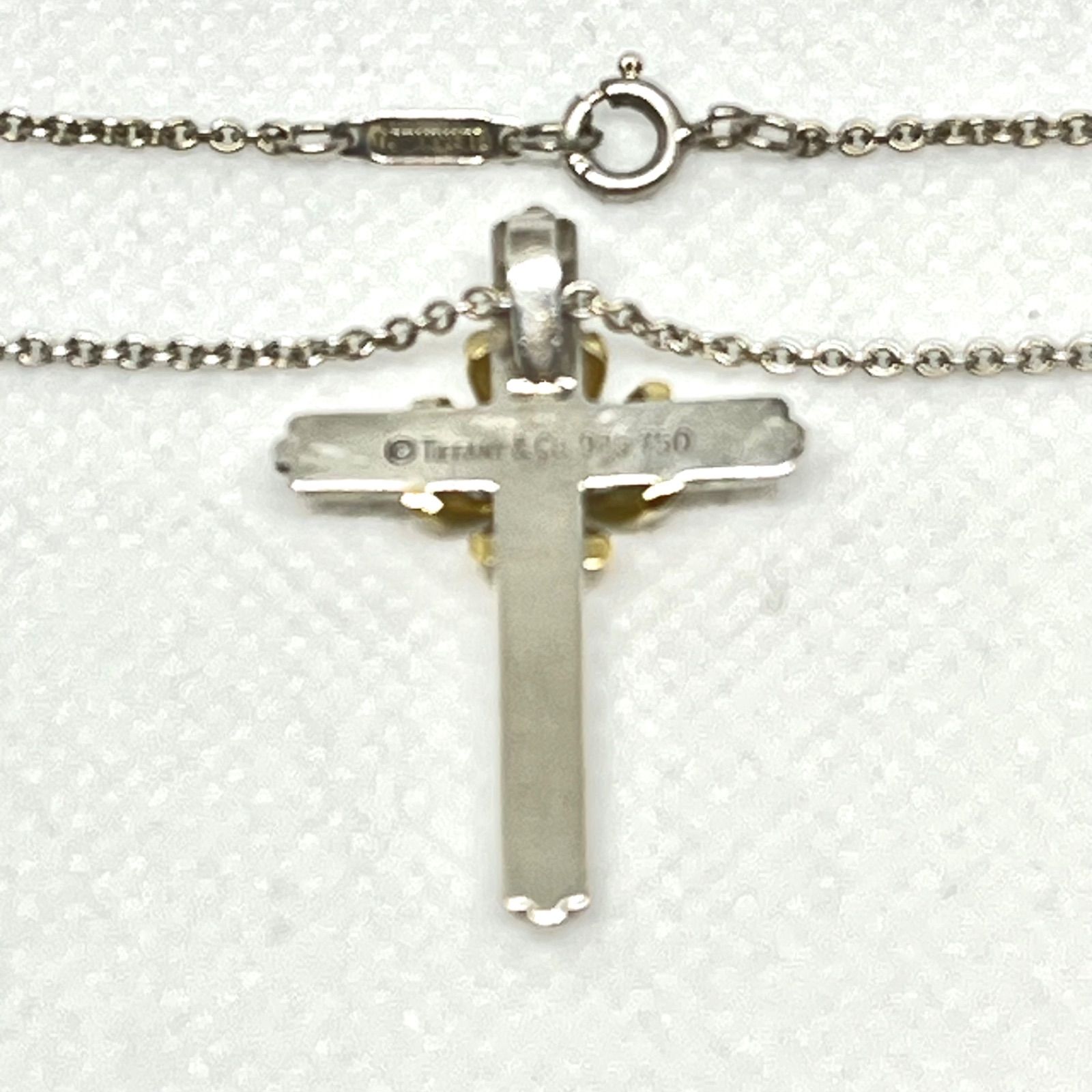 TIFFANY & Co. ティファニー シグネチャー クロス ネックレス シルバー