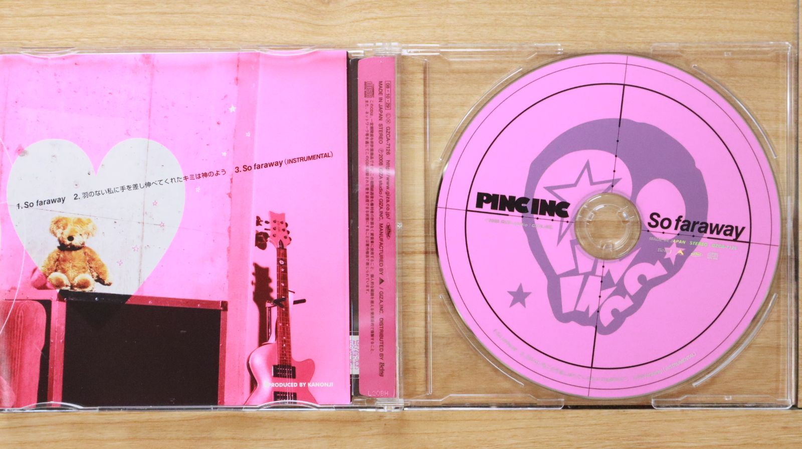 国内盤CD☆ピンク インク/PINC INC□ So faraway - PINC INC