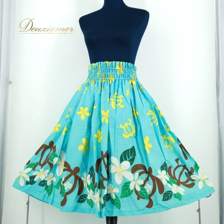 いちご☆フラダンス☆ハワイアン☆裾切り替え・ケイキパウスカート