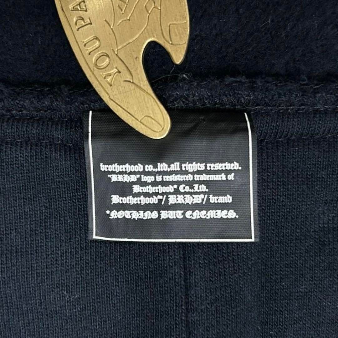 期間限定出品 BROTHERHOOD ブラザーフッド スウェット フルジップ パーカー L