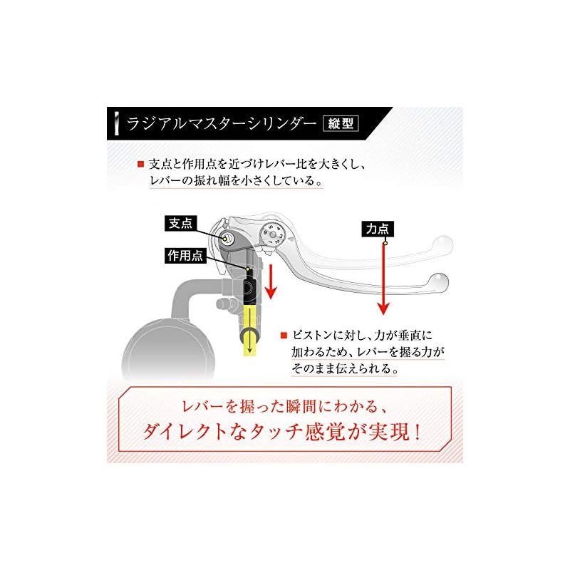 デイトナ(Daytona) マスターシリンダー バイク ブレーキ ラジアル 縦型