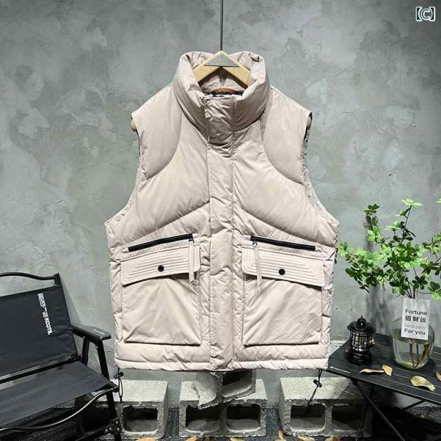 コットンベスト カジュアル