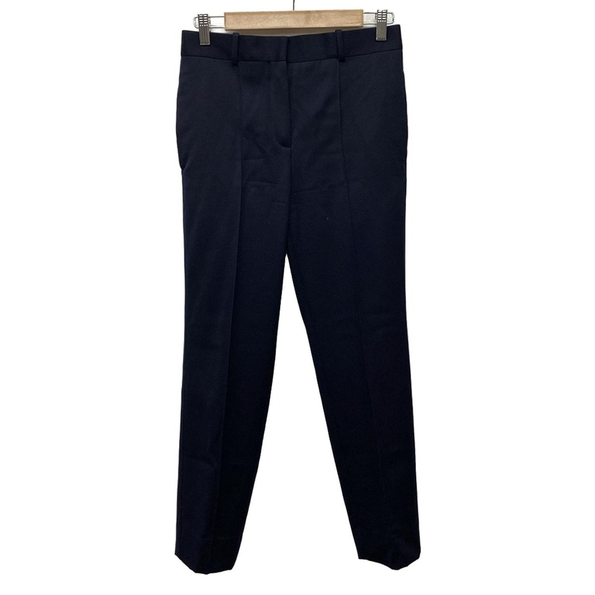 CELINE セリーヌ パンツ サイズ34 S レディース - ネイビー フルレングス