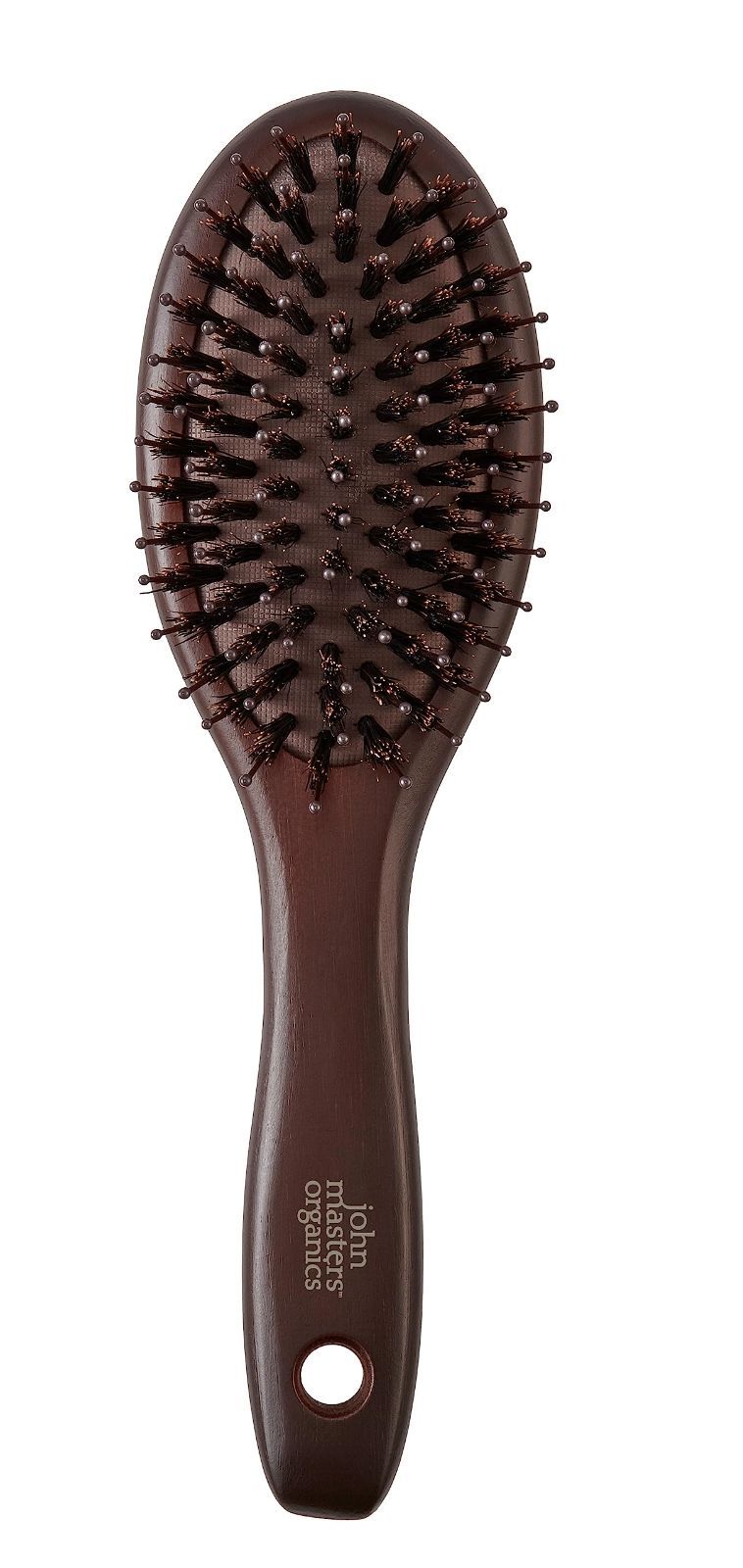 Color:ブラウン_Size:1個 (x 1) ジョンマスターオーガニック(john masters organics) コンボパドルブラシ ミニ ヘアブラシ 1個 (x 1)