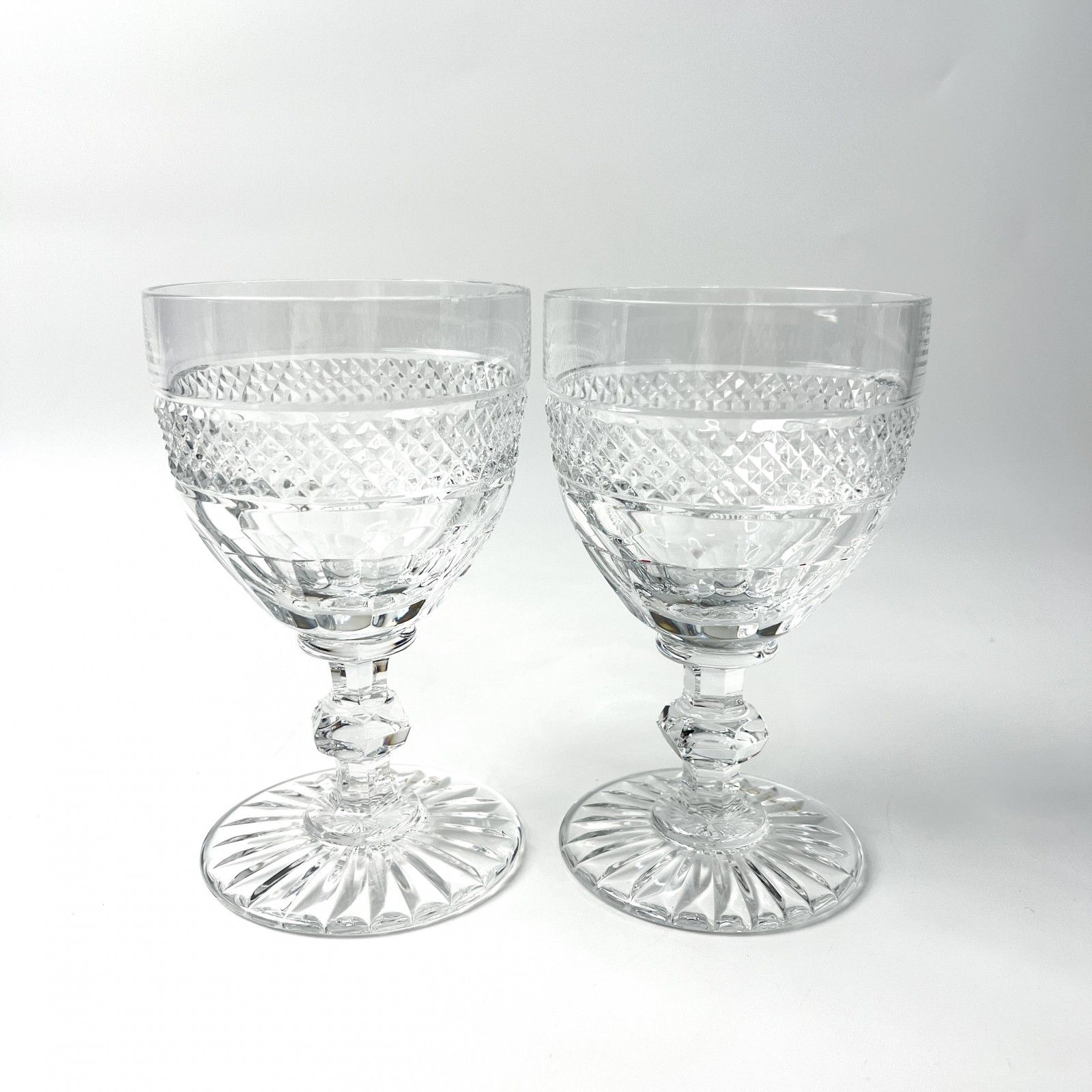 Saint Louis サンルイ　金彩ミニグラス　希少品 極美品 サンルイ SAINT-LOUIS トリアノン ミニグラス 2客 【公式通販】