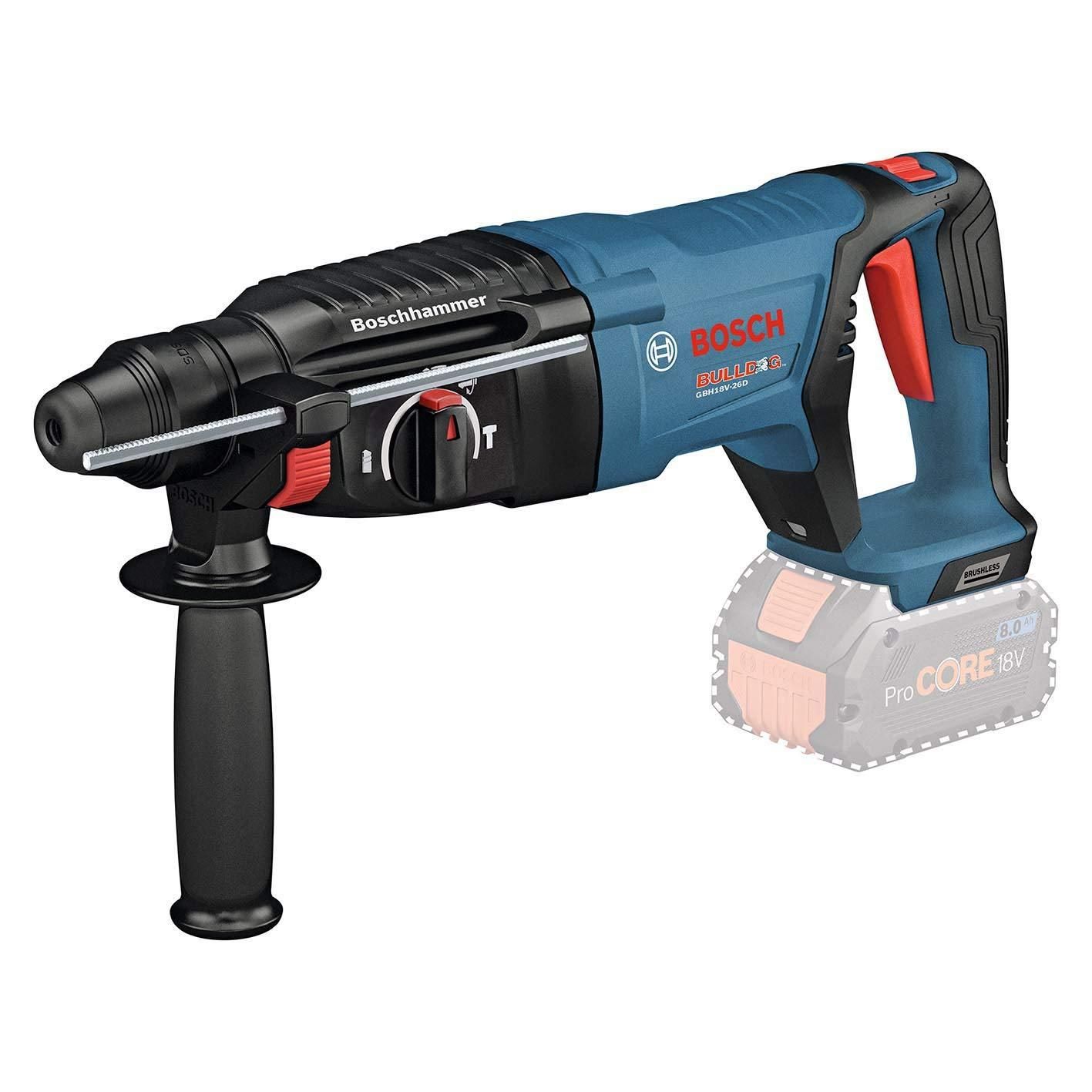 2営業日で発送 BOSCH ボッシュ Bosch Professional ボッシュ SDSプラス 18V コードレスハンマードリル 本体のみ キャリングケース付き バッテリ