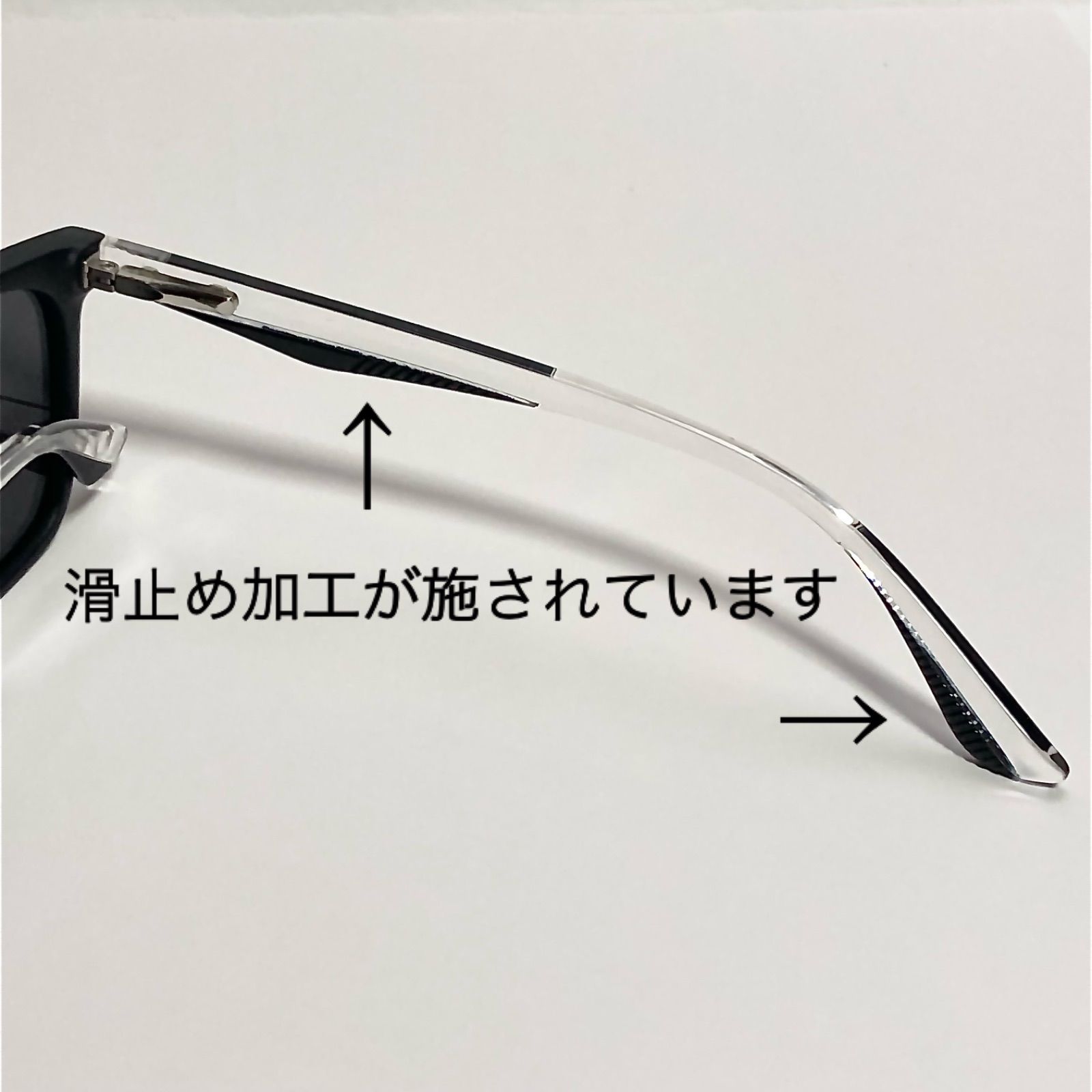 Ray-Ban クリアボストン型サングラス Ray-Ban（レイバン）の「【Ray-Ban】ボストン クリアカラー