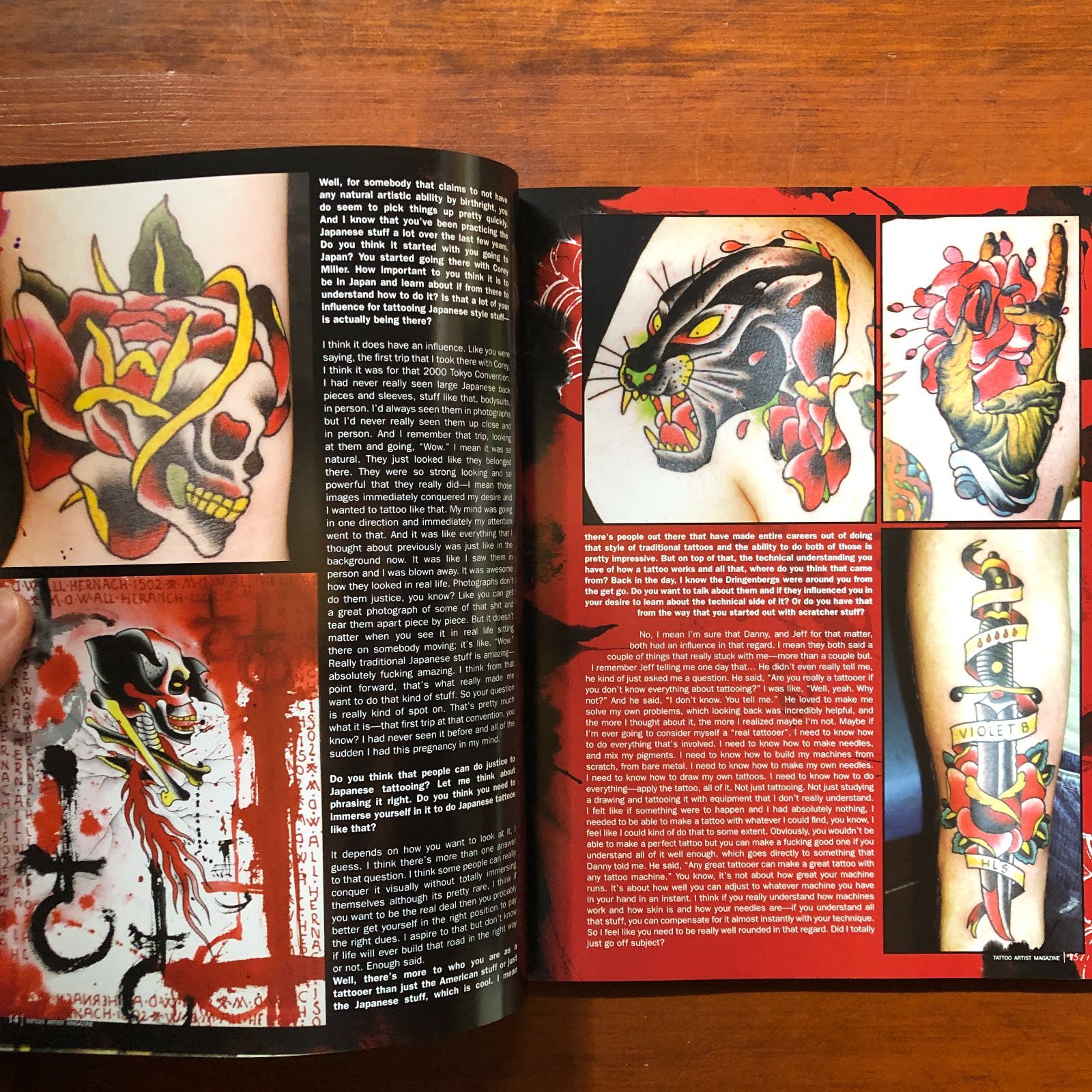 TATTOO ARTIST MAGAZINE 17 Frank Lee/Matt Shamah/Chuck Eldridge