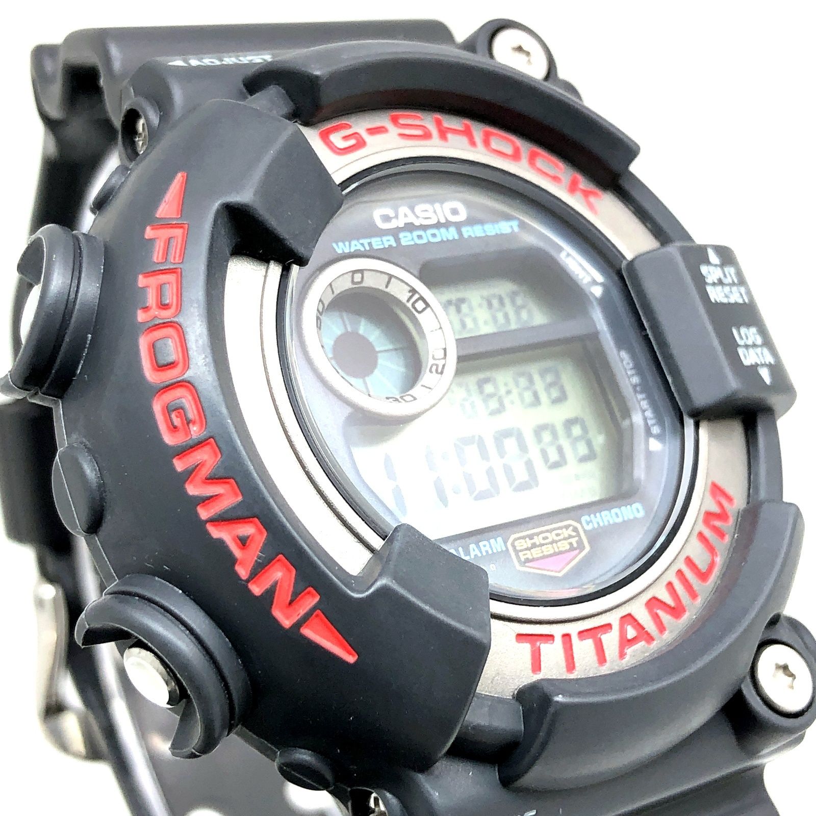 CASIO G-SHOCK DW-8200 チタン フロッグマン FROGMAN